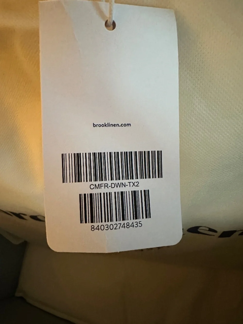Brooklinen All Season Down Comforter - Twin / Twin XL NEW NWT